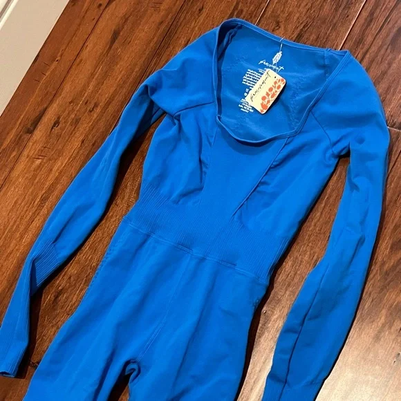 Free People Movement 
Good Karma Collection
Long sleeve onesie cutout 
NWT $118- - Picture 10 of 15